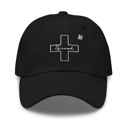 Spread Positivity Adjustable Hat - Black