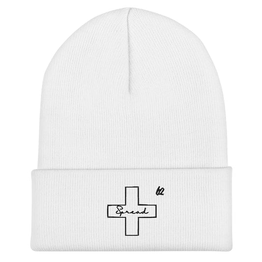 Spread Positivity Beanie - White