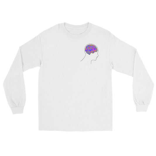 Mental Health/Spread+ Long Sleeve Shirt 1 - White