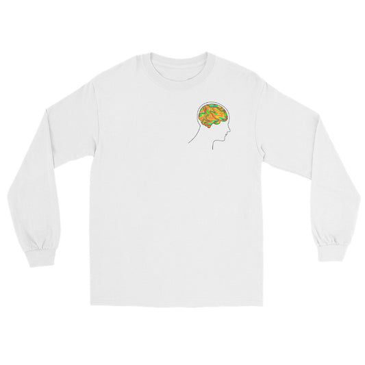 Mental Health/Spread+ Long Sleeve Shirt 2 - White