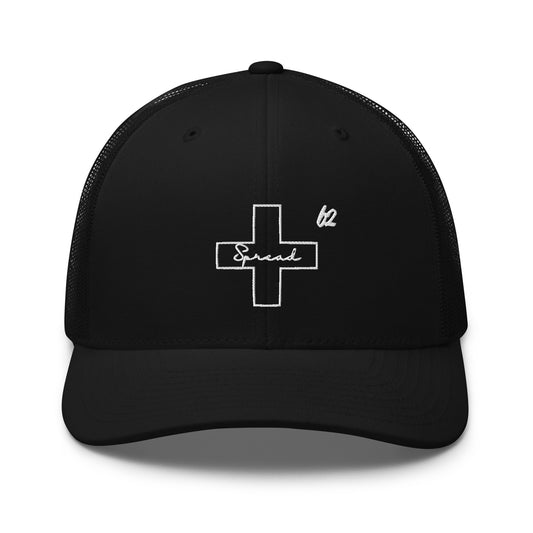 Spread Positivity Trucker Hat - Black