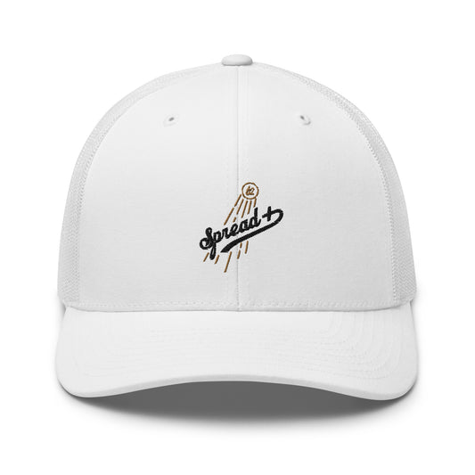 LAD Spread+ Trucker Hat - White/Black