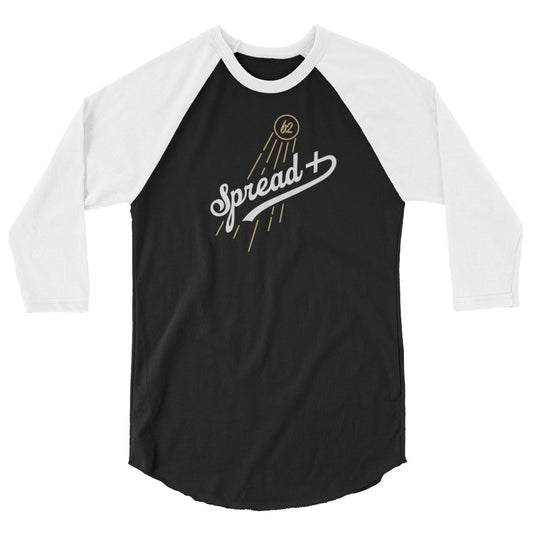 LAD Spread+ 3/4 Sleeve Shirt - Black