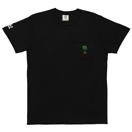 Save the Trees Pocket Tee - Black