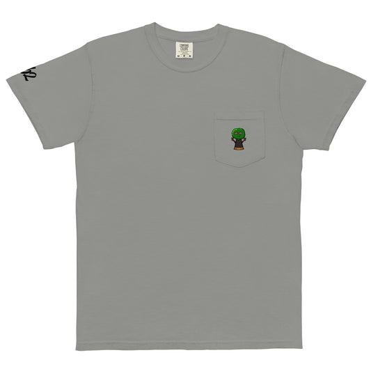 Save the Trees Pocket Tee - Grey