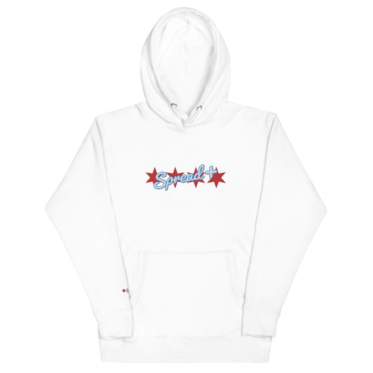 CHI Spread+ Hoodie - White