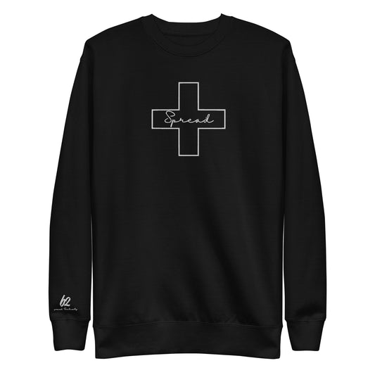 Spread Positivity Sweatshirt - Black