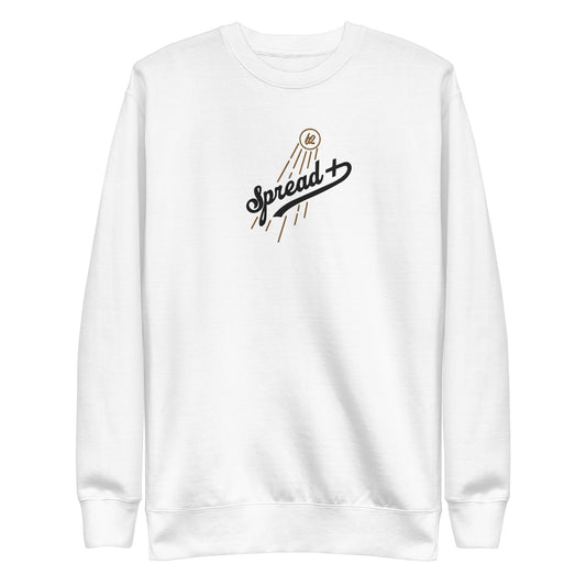 LAD Spread+ Sweatshirt - White/Black