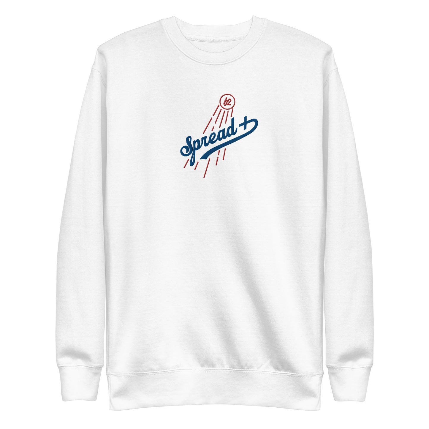 LAD Spread+ Sweatshirt - White/Blue