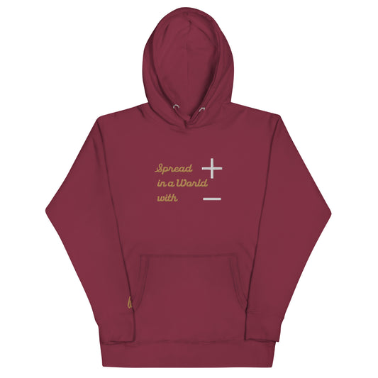 Spread+ Hoodie - Maroon