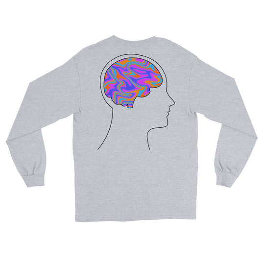 Mental Health #1 Long Sleeve Shirt - Grey