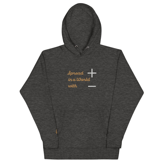 Spread+ Hoodie - Charcoal